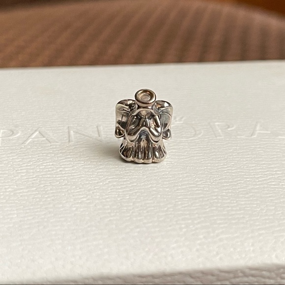 Retired Pandora Pray Angle with Wings Jewelry - Picture 2 of 8